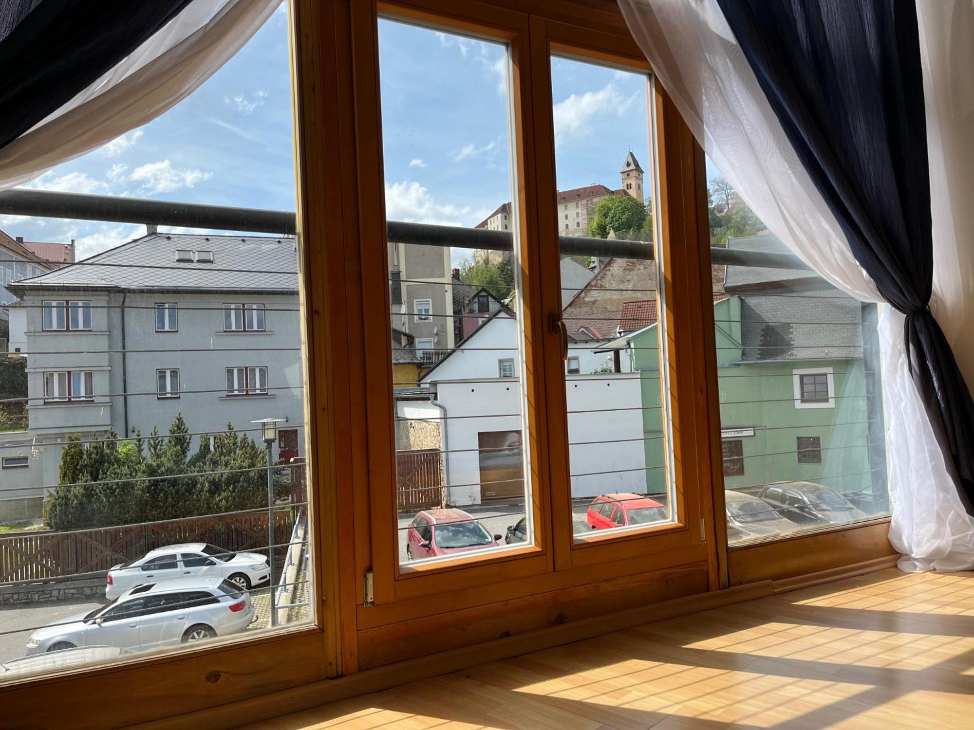 Apartman S Vyhledem Na Zamek I Вимперк Экстерьер фото